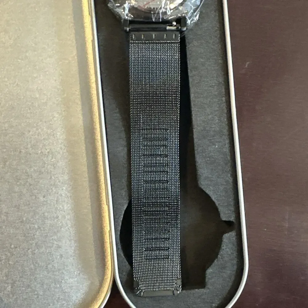 Burei S-6024M Men Black Analog Dial Fashion Minimalist Wrist Watch